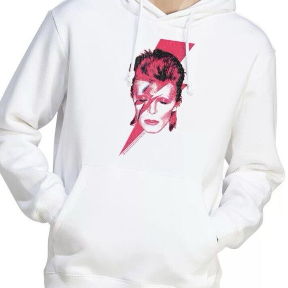 DAVID BOWIE  Adult Hooded Sweatshirt Size 3X - Picture 1 of 6